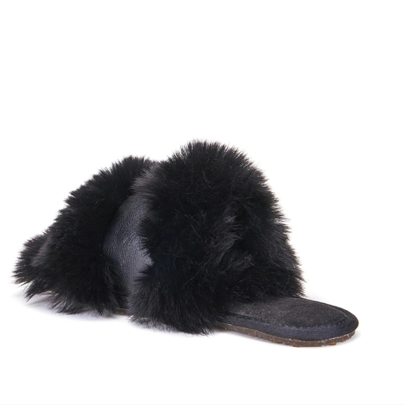 Australia Luxe Collective Slides Muchas Black Size 8 #112 - Picture 2 of 10